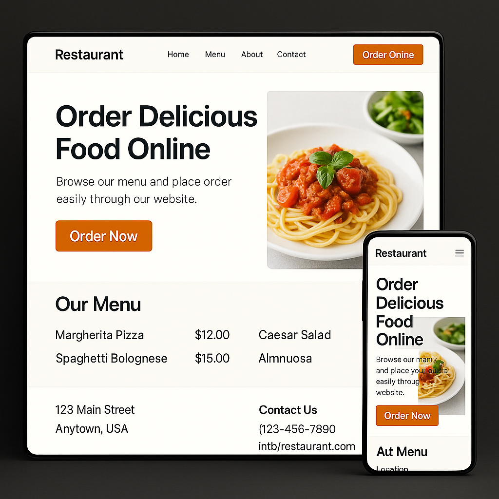 Restaurant Website